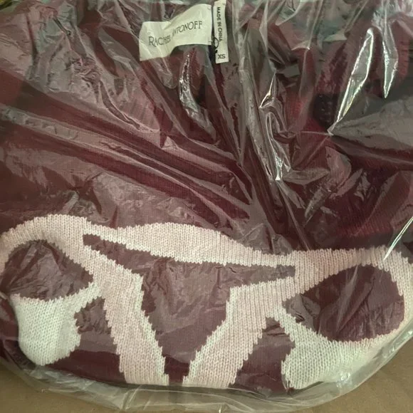 NWT Rachel Antonoff RANDY'S REPRODUCTIVE SYSTEM SWEATER - Picture 7 of 7